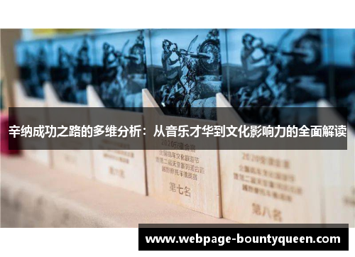 辛纳成功之路的多维分析：从音乐才华到文化影响力的全面解读