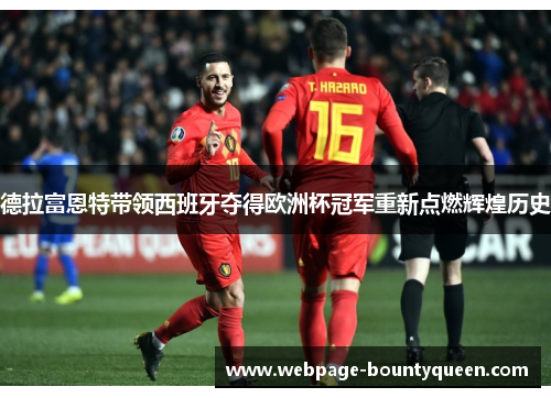 德拉富恩特带领西班牙夺得欧洲杯冠军重新点燃辉煌历史 德拉富恩特带领西班牙夺得欧洲杯冠军重新点燃辉煌历史